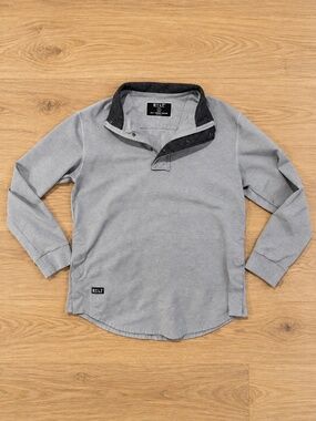 BYLT Basics Elite Fairway Pullover Gray Men's Large